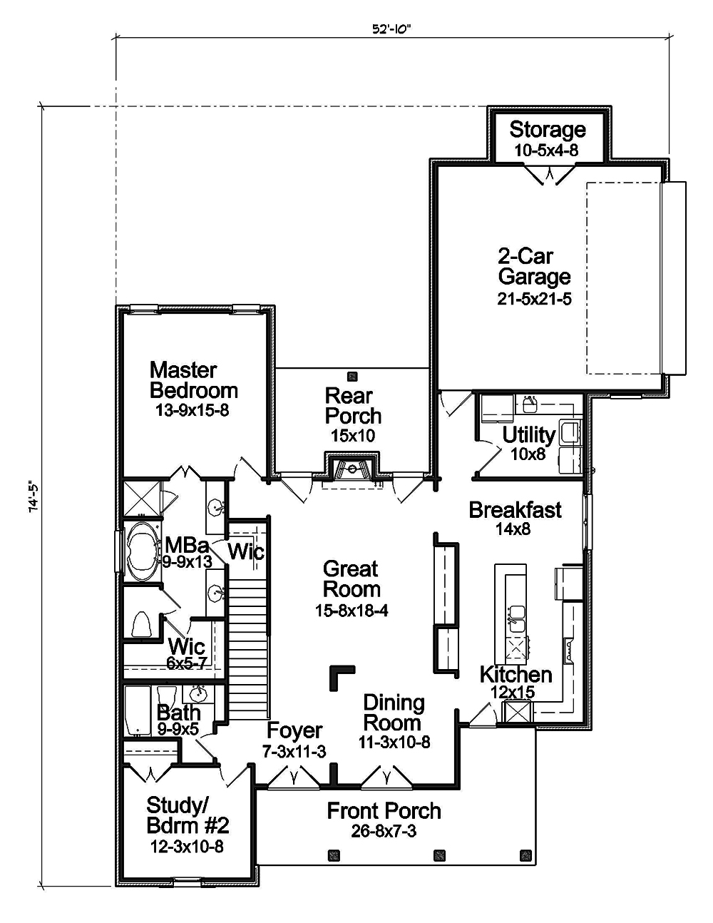 Floor Plan Main Level