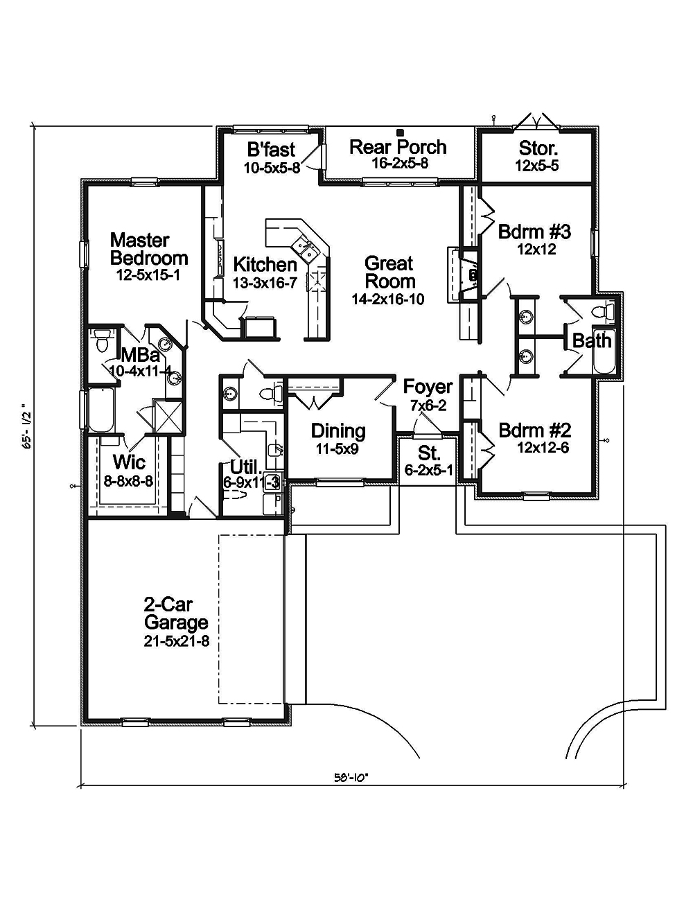 Floor Plan Main Level