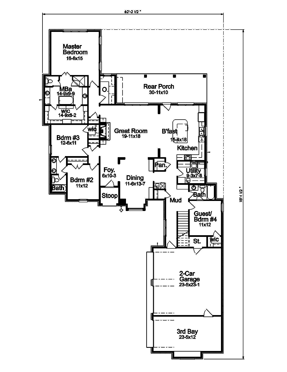 Floor Plan Main Level