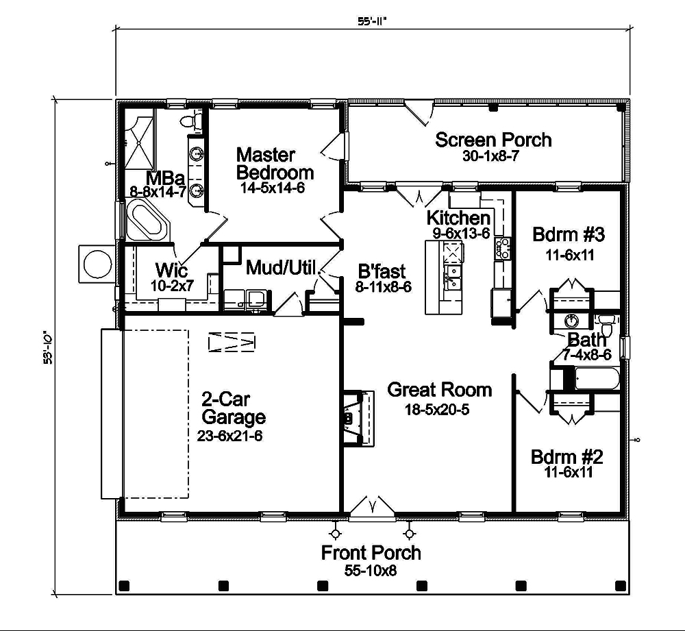 Floor Plan Main Level