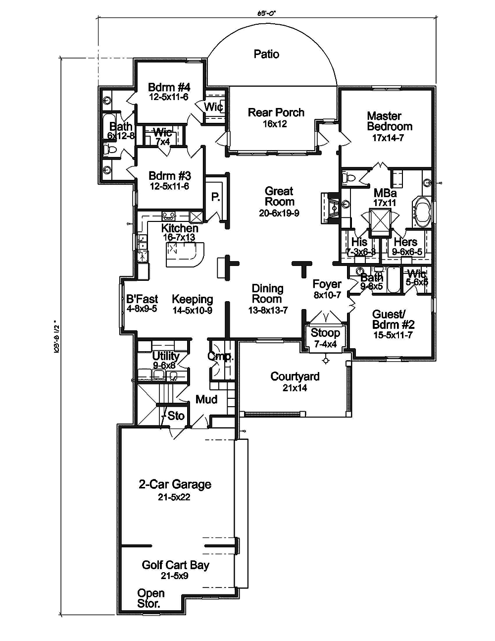 Floor Plan Main Level
