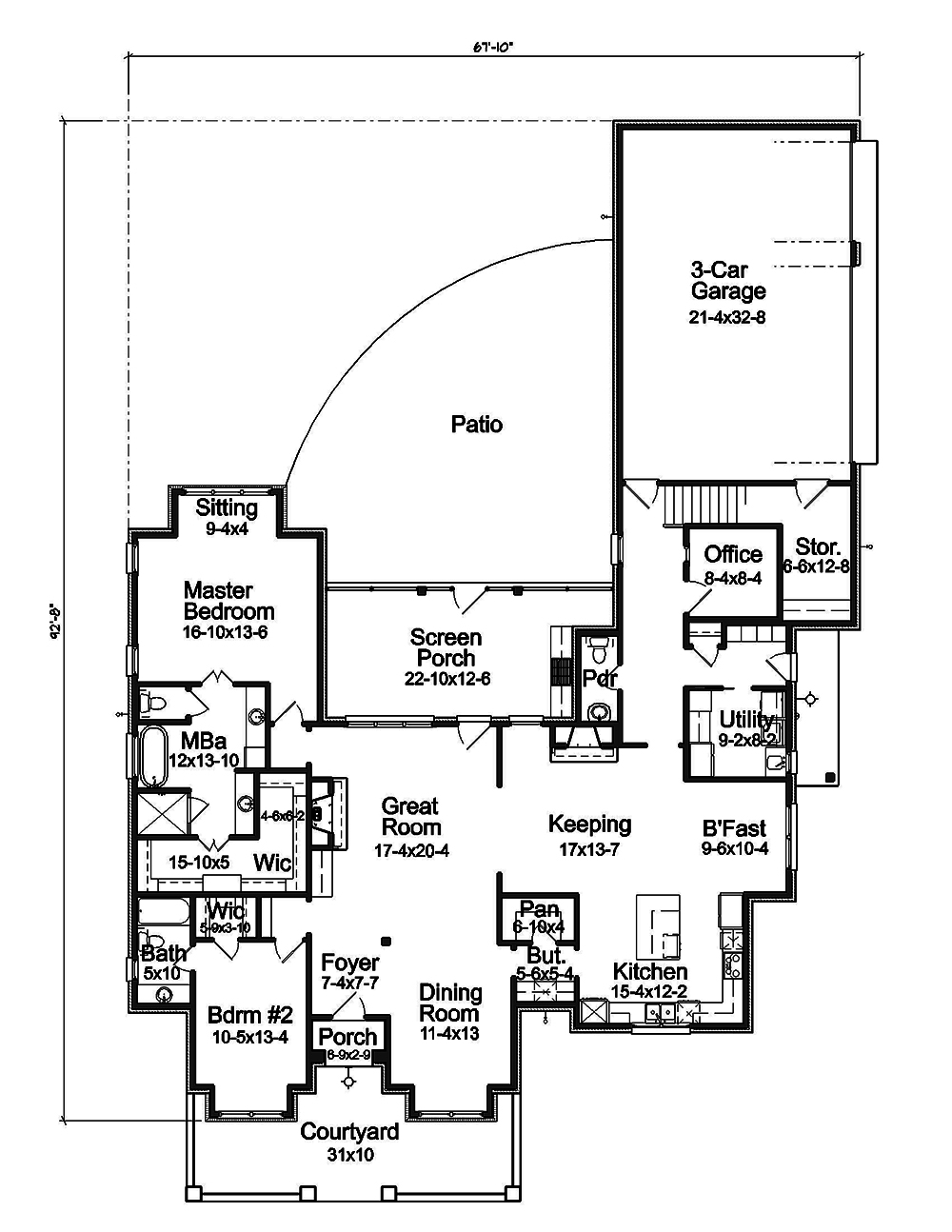 Floor Plan Main Level
