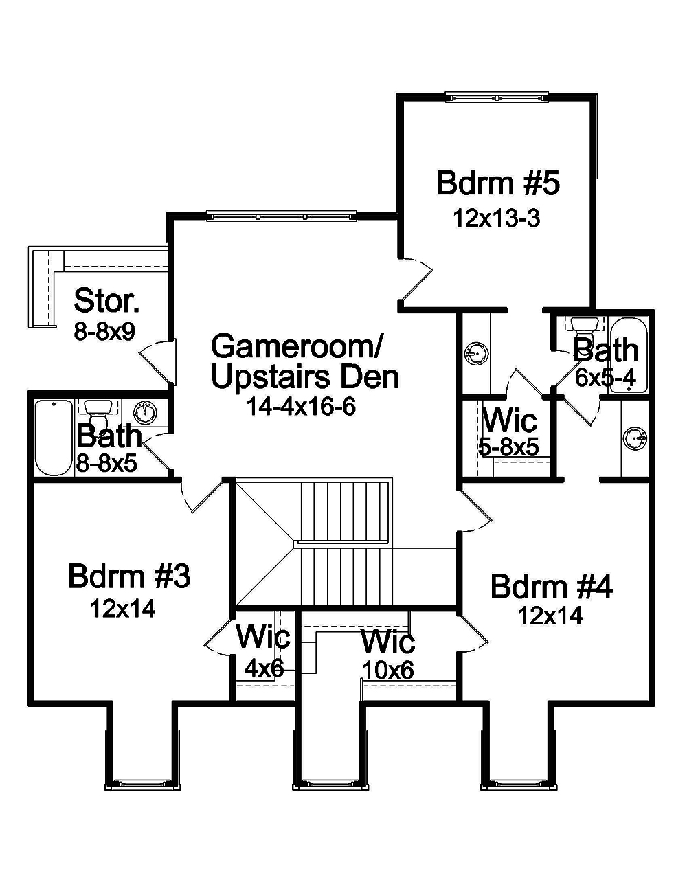 Floor Plan Upper Level