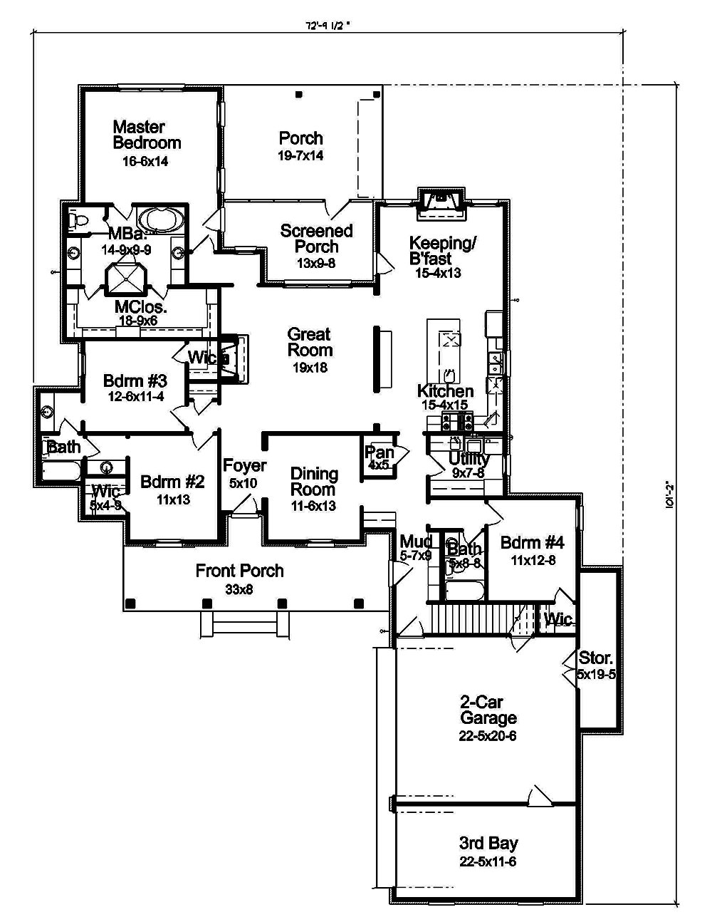 Floor Plan Main Level