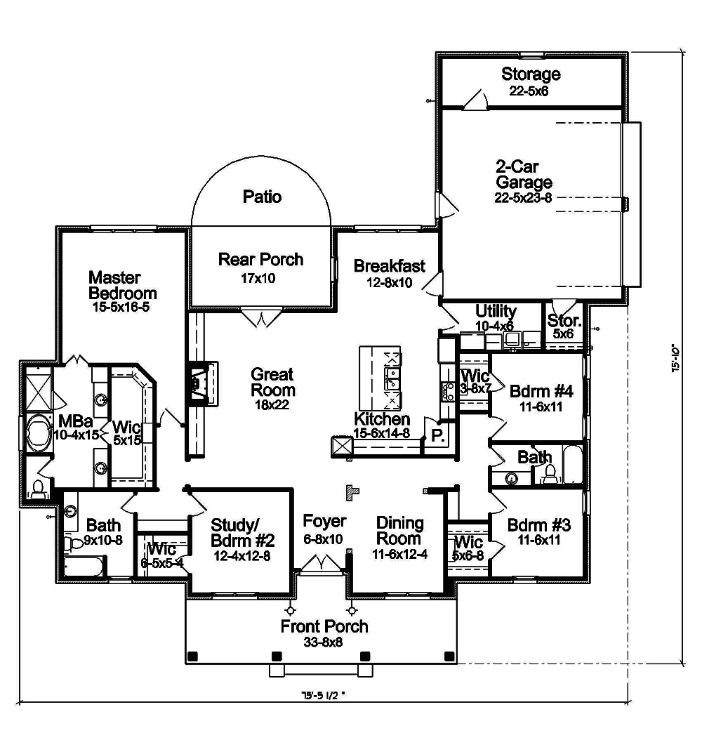 Floor Plan Main Level