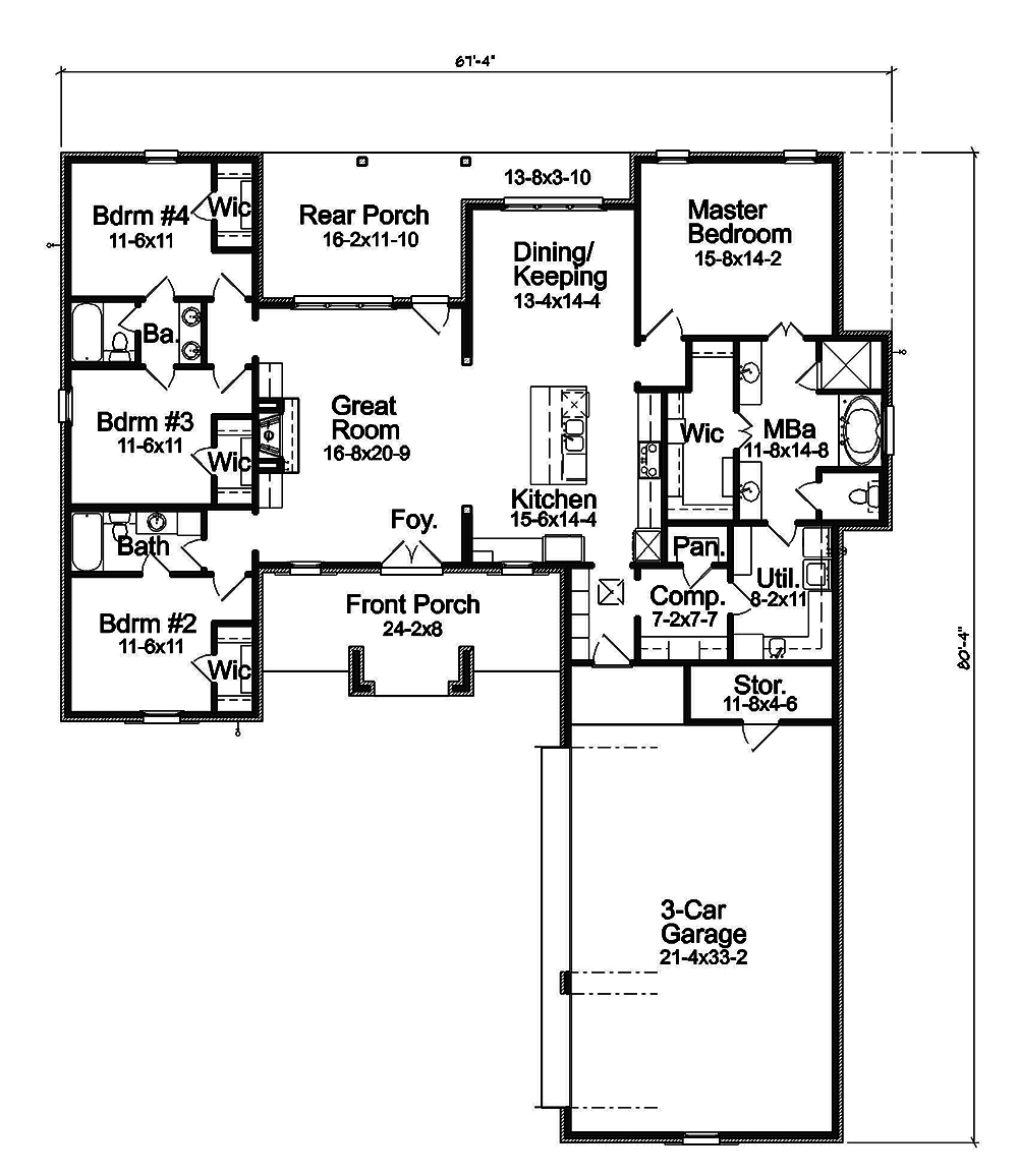 Floor Plan Main Level