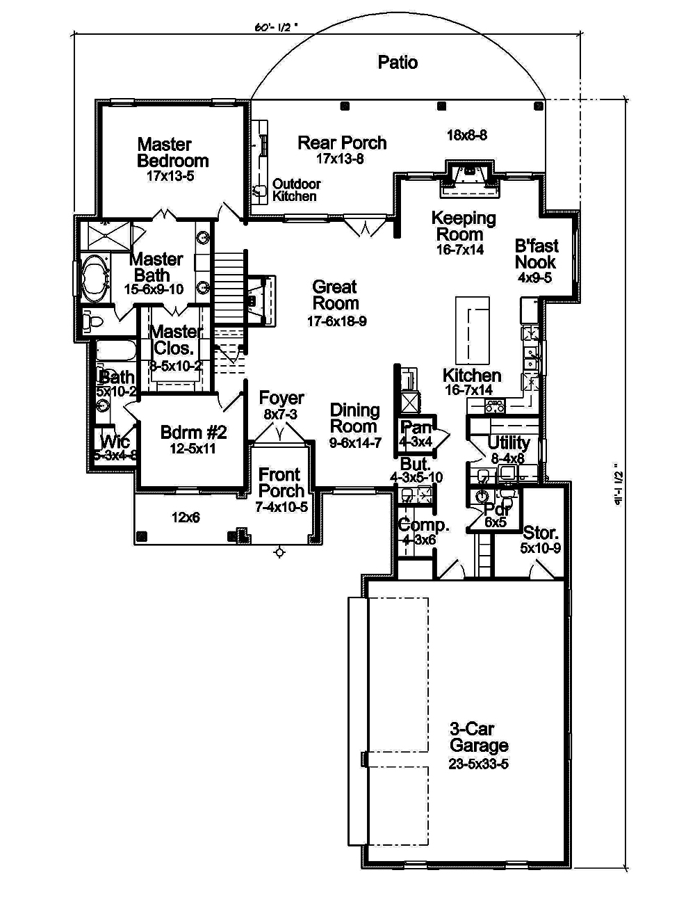 Floor Plan Main Level