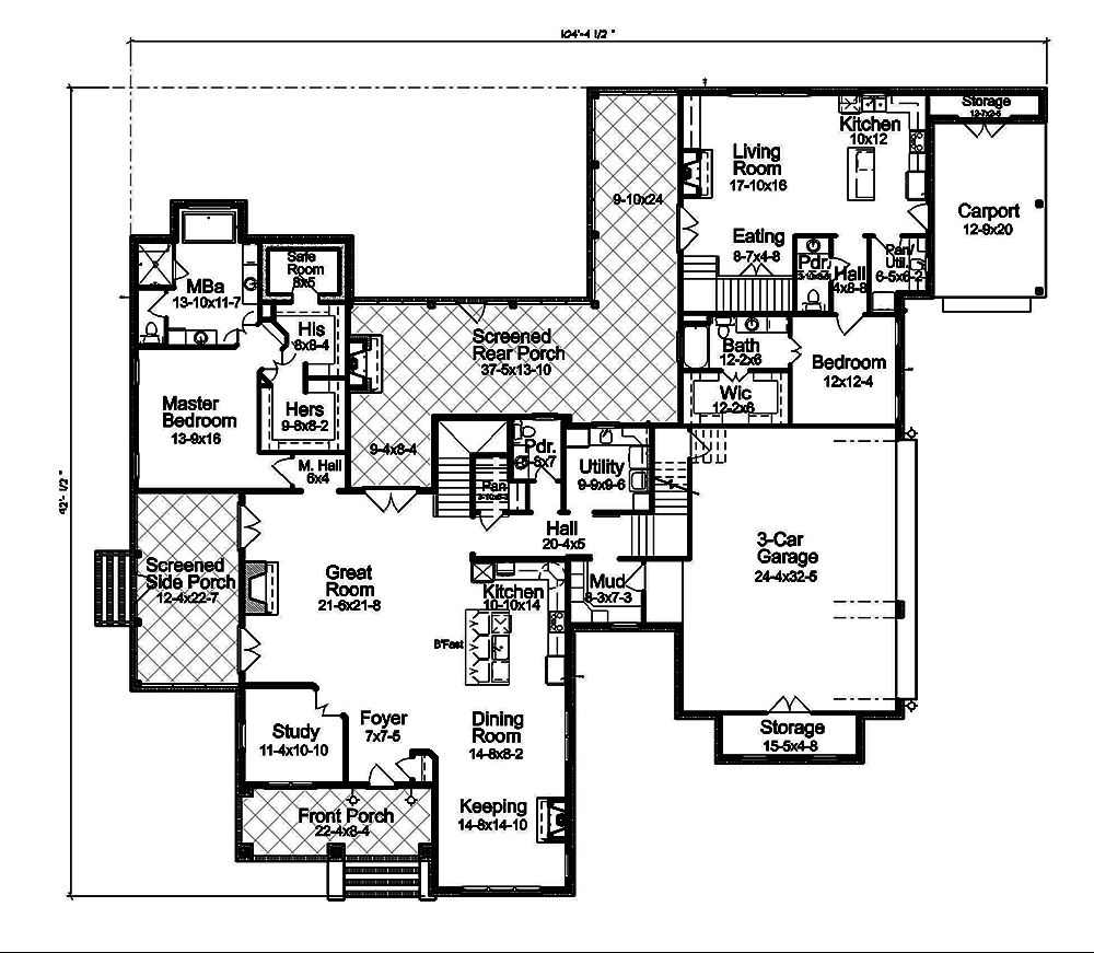Floor Plan Main Level
