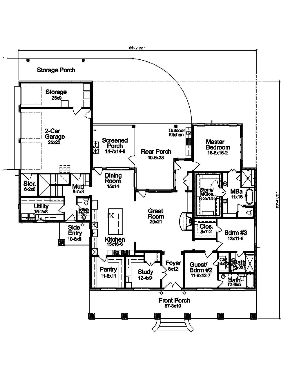 Floor Plan Main Level