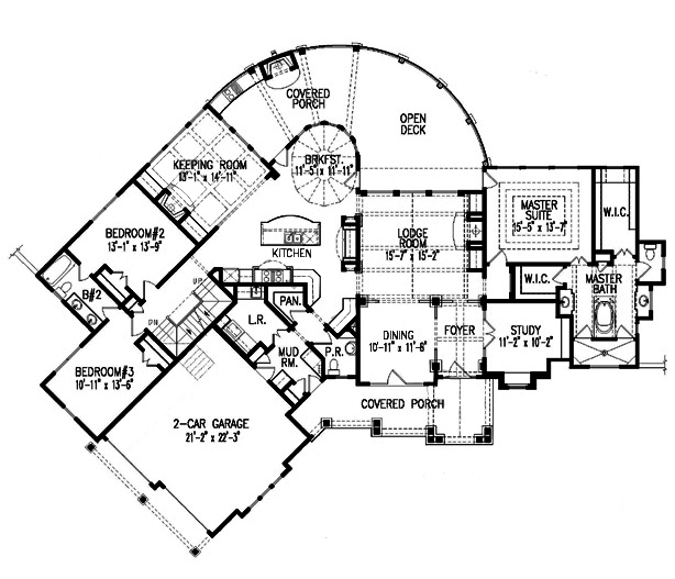Floor Plan Main Level