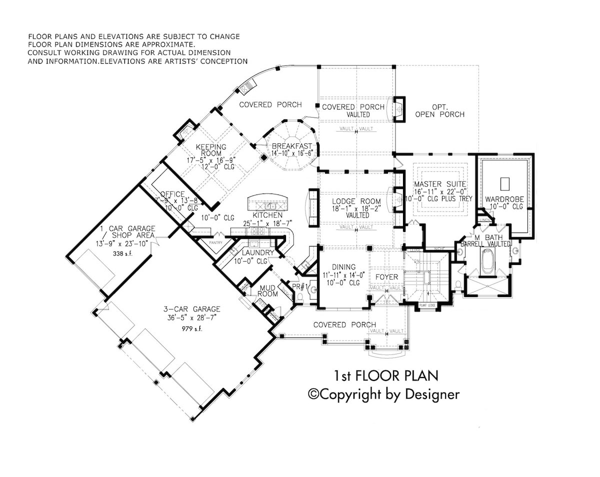 Floor Plan Main Level