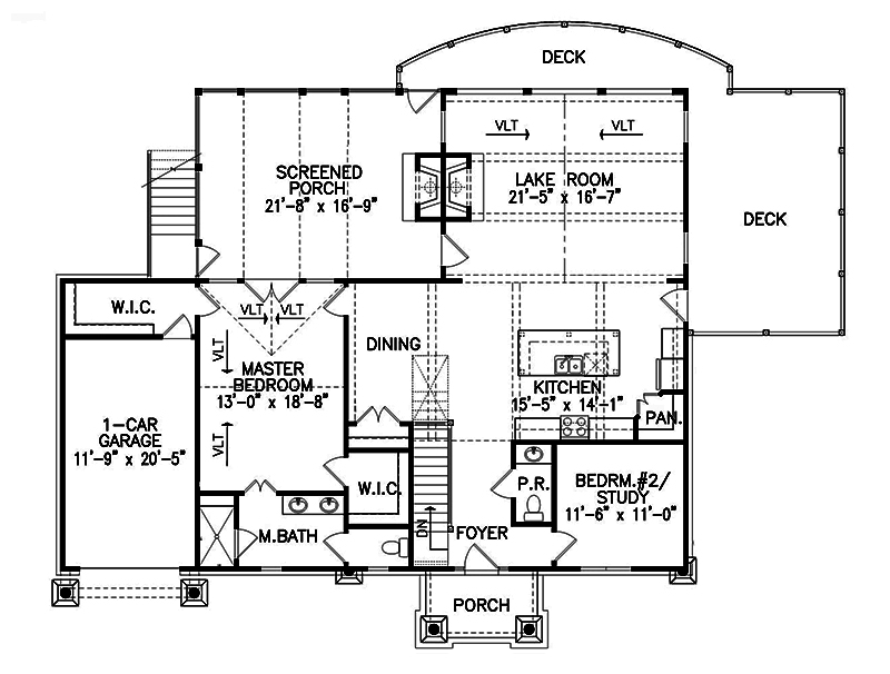 Floor Plan Main Level