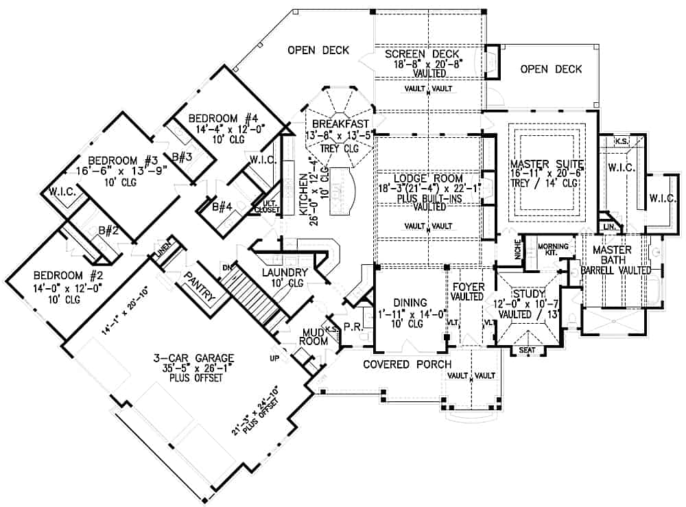 Floor Plan Main Level