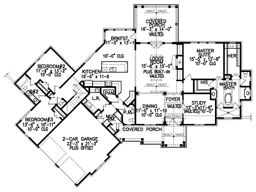Floor Plan Main Level
