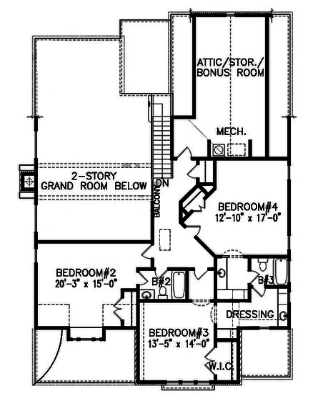 Floor Plan Upper Level