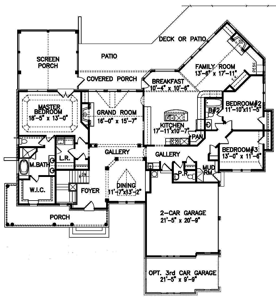 Floor Plan Main Level