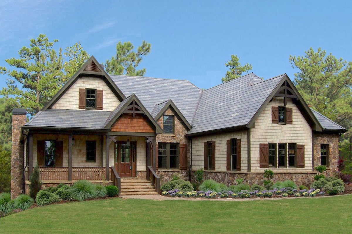 3-Bedroom, 2648 Sq Ft Ranch Home Plan - 198-1031 - Main Exterior