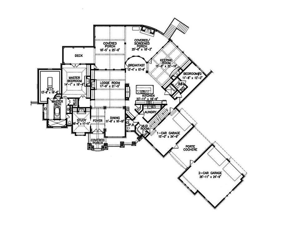 Floor Plan Main Level