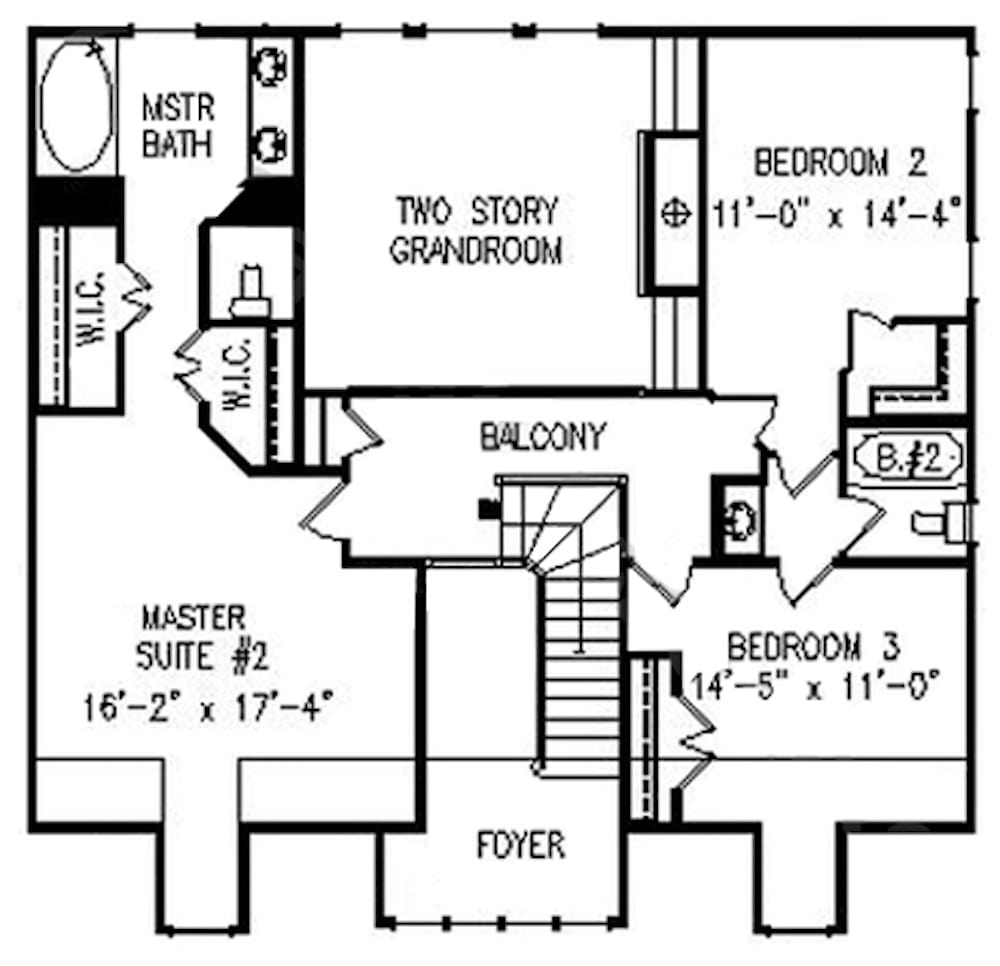 Floor Plan Upper Level