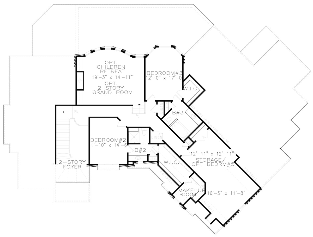 Floor Plan Upper Level