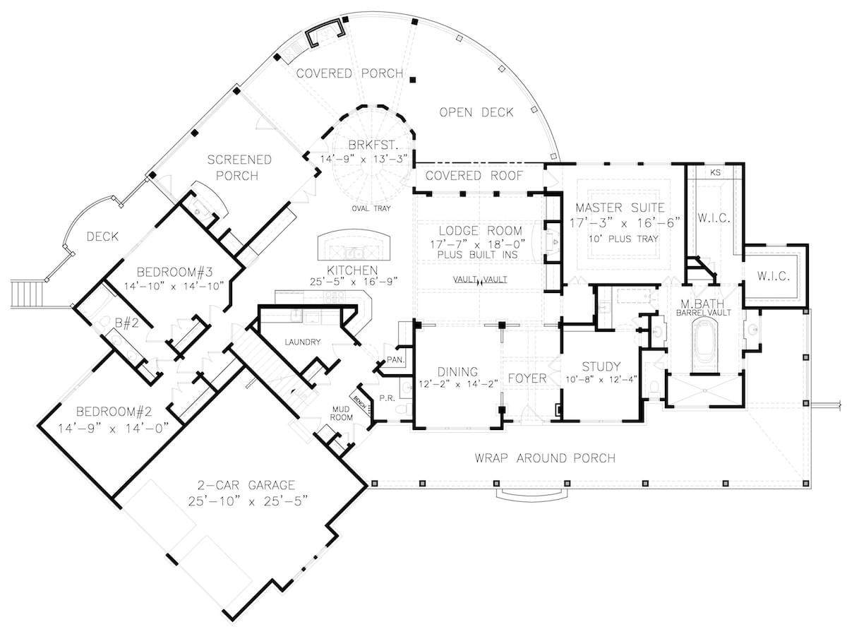 Floor Plan Main Level