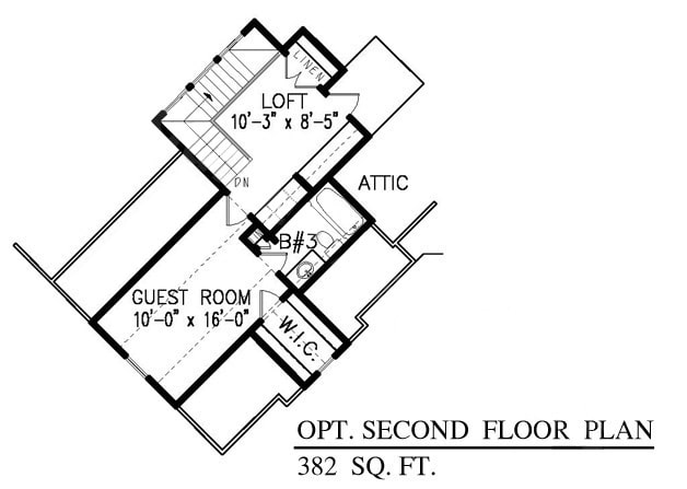 Floor Plan Upper Level