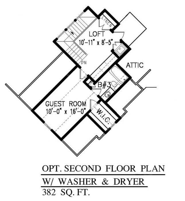 Floor Plan Upper Level