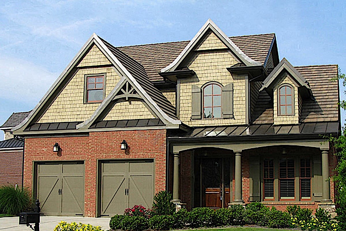 3-Bedroom, 2397 Sq Ft French Home  - Plan #198-1046 - Main Exterior