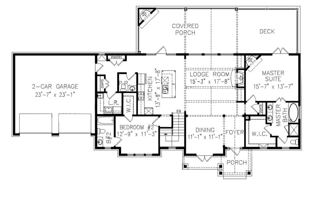 Floor Plan Main Level