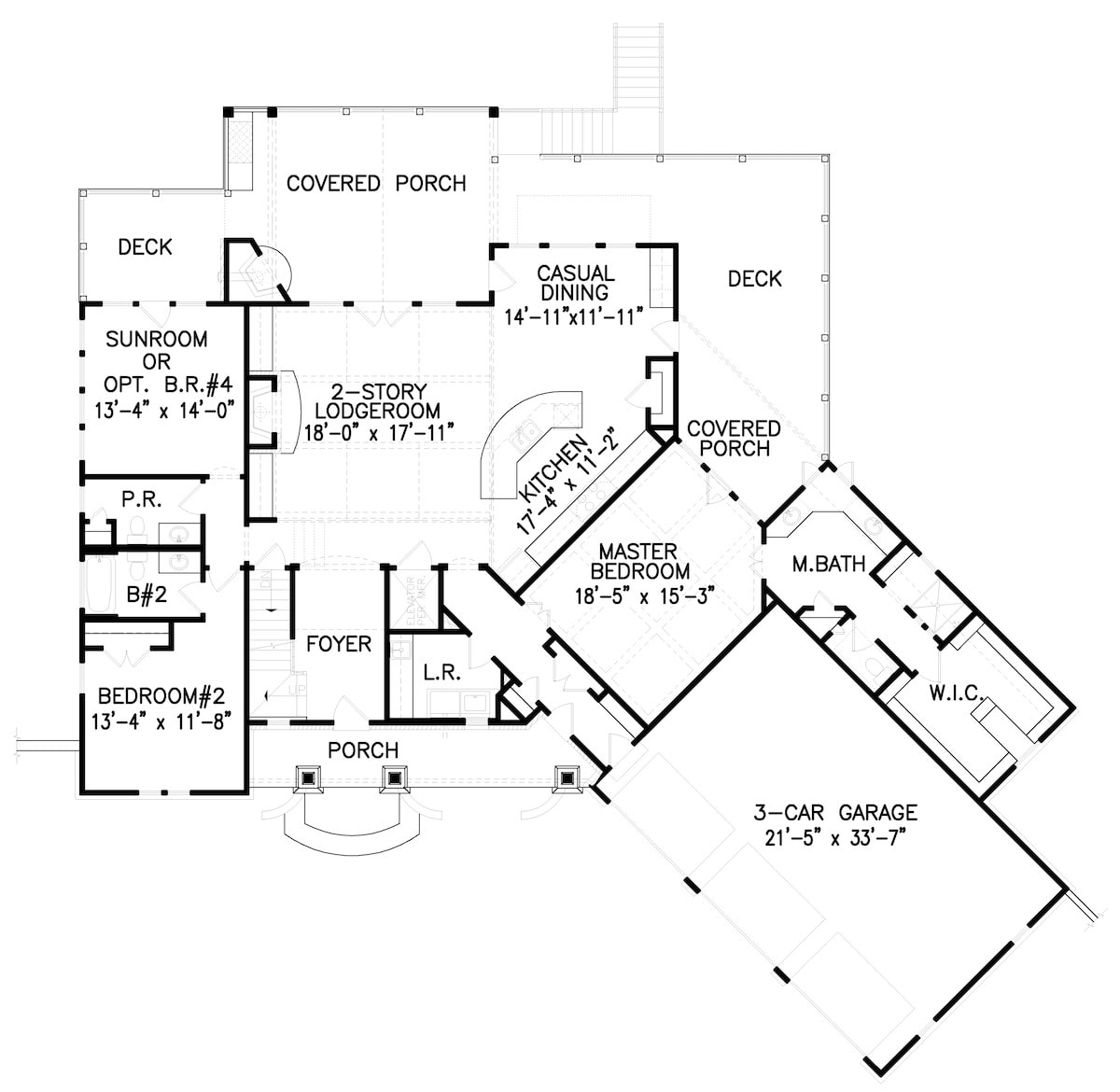 Floor Plan Main Level