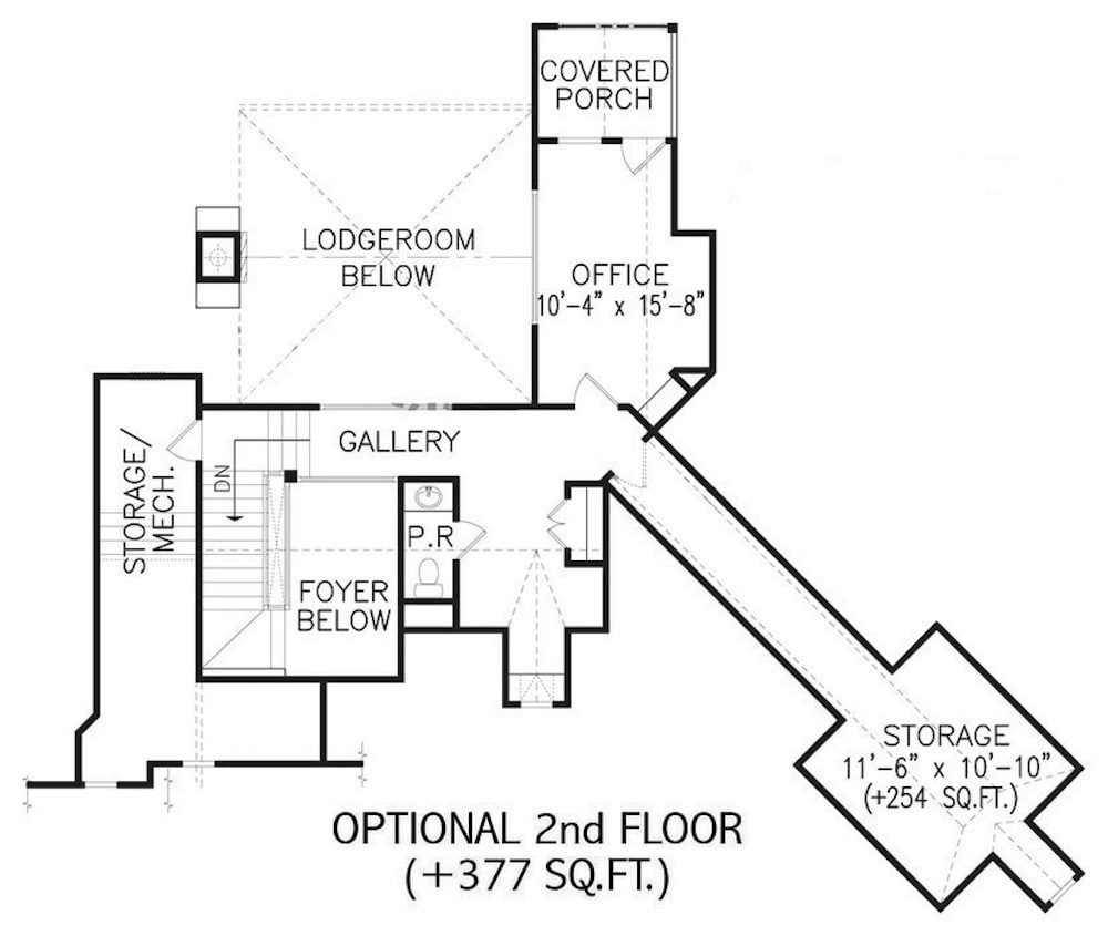 Floor Plan Upper Level