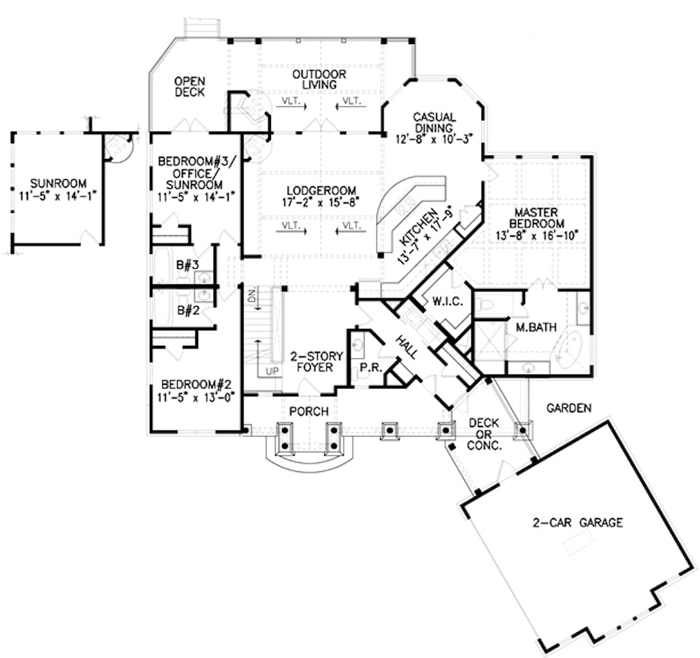 Floor Plan Main Level
