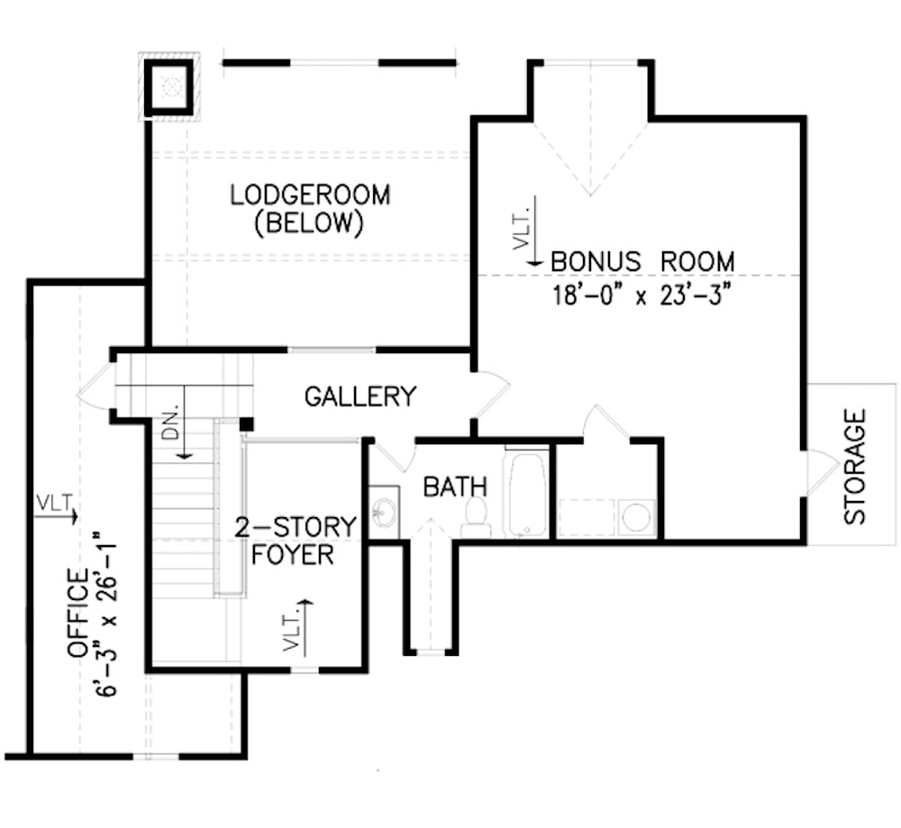 Floor Plan Upper Level