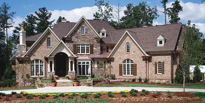 4-Bedroom, 4376 Sq Ft European Home - Plan #198-1054 - Main Exterior