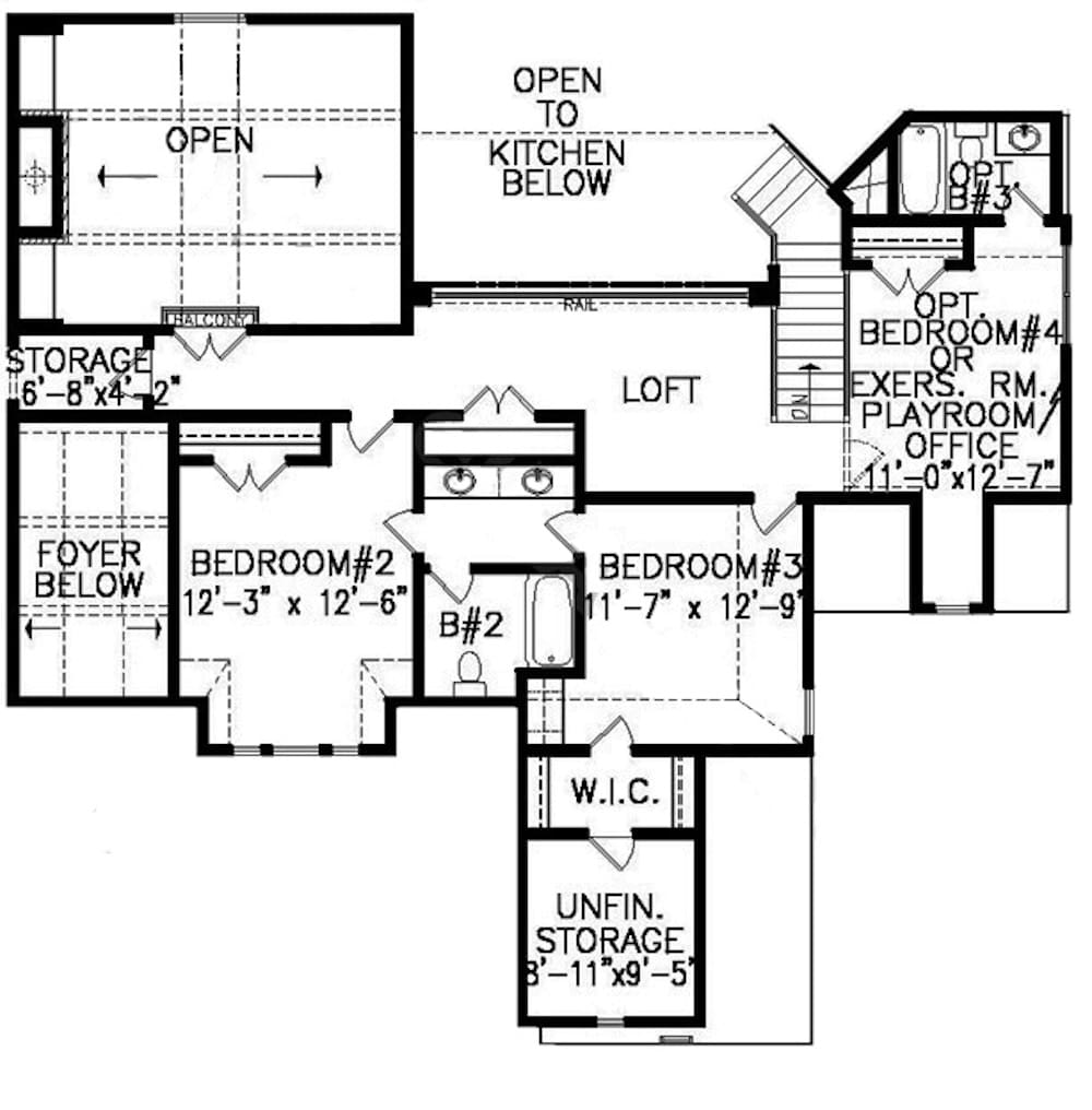 Floor Plan Upper Level