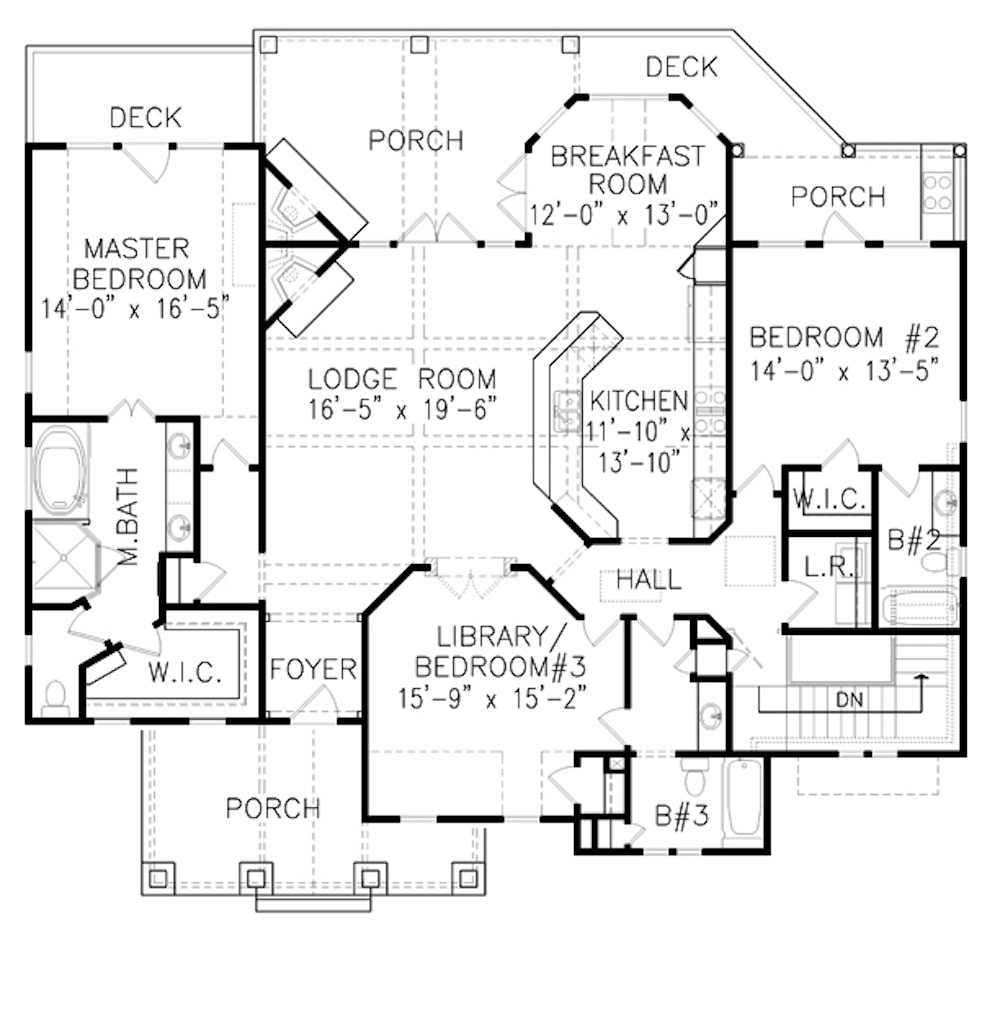 Floor Plan Main Level