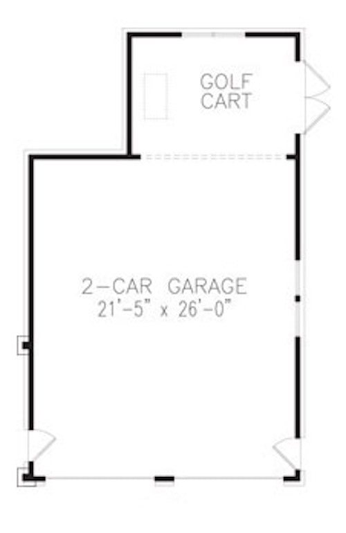 Floor Plan Garage
