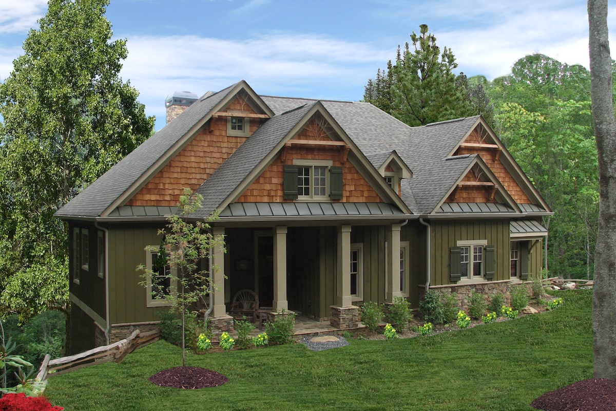 3-Bedroom, 1997 Sq Ft Cottage House - Plan #198-1061 - Front Exterior