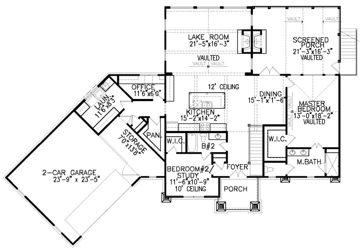 Floor Plan Main Level