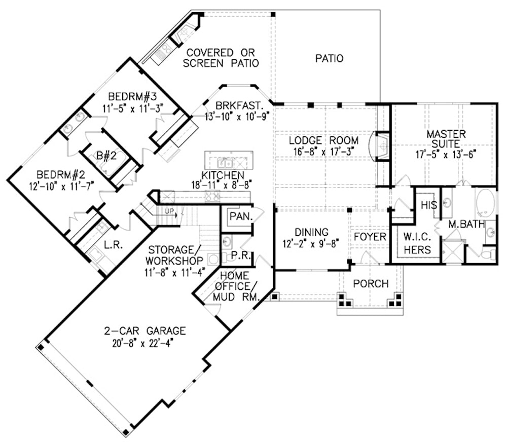 Floor Plan Main Level