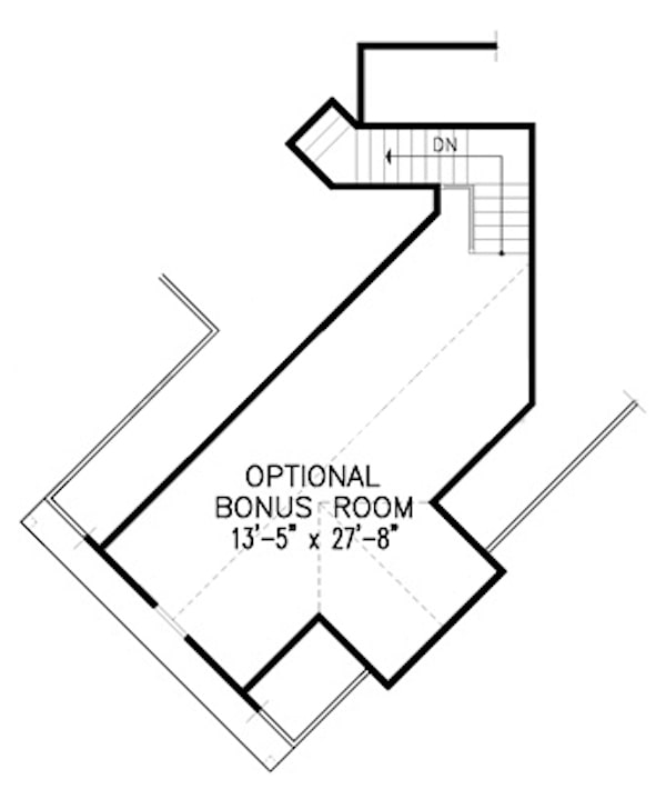 Floor Plan Bonus Room
