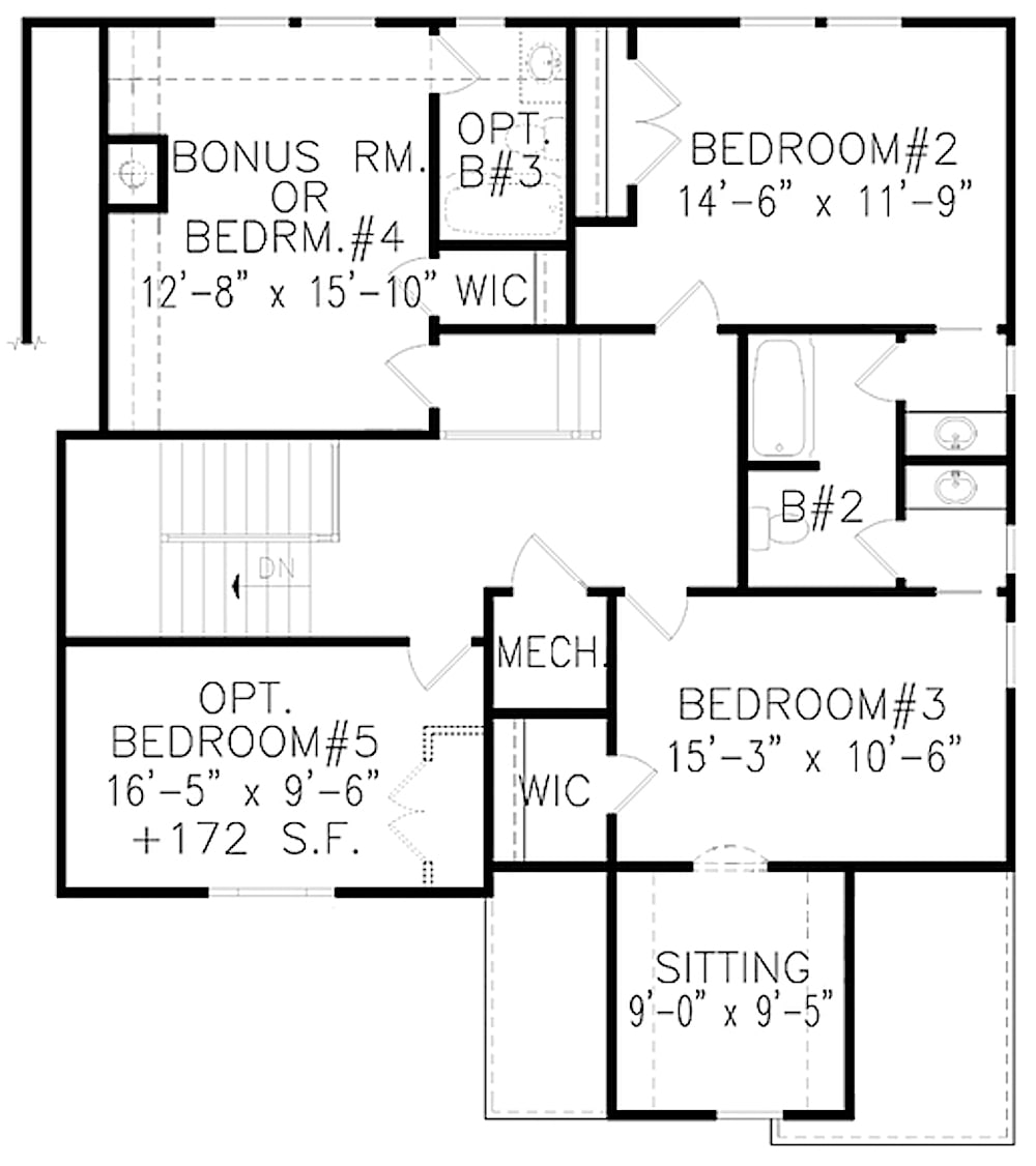 Floor Plan Upper Level