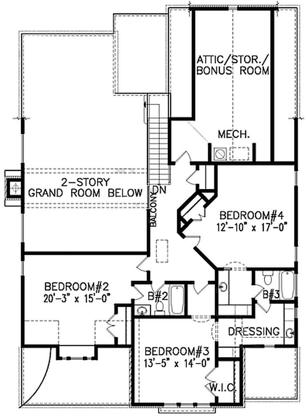 Floor Plan Upper Level
