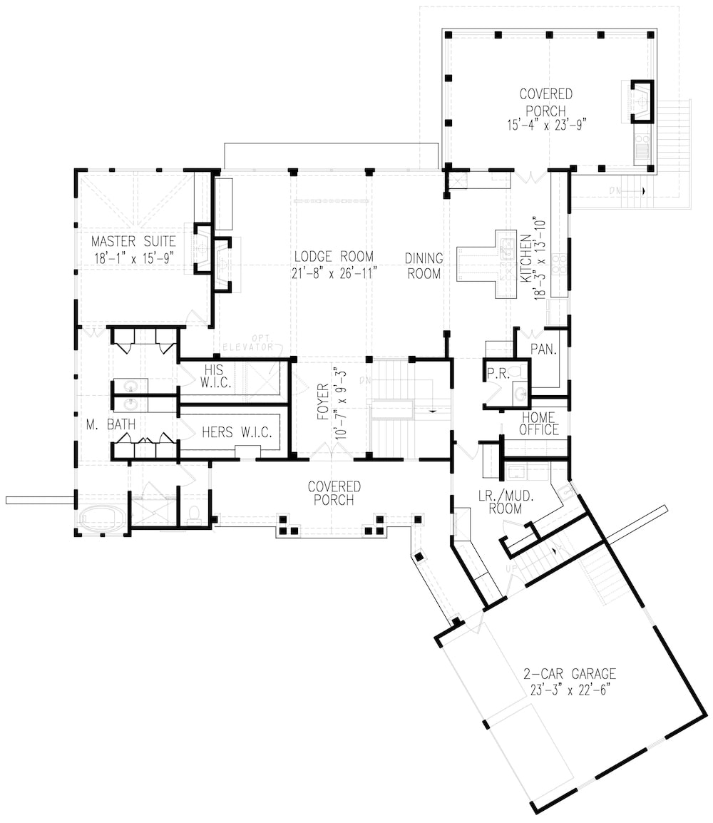 Floor Plan Main Level
