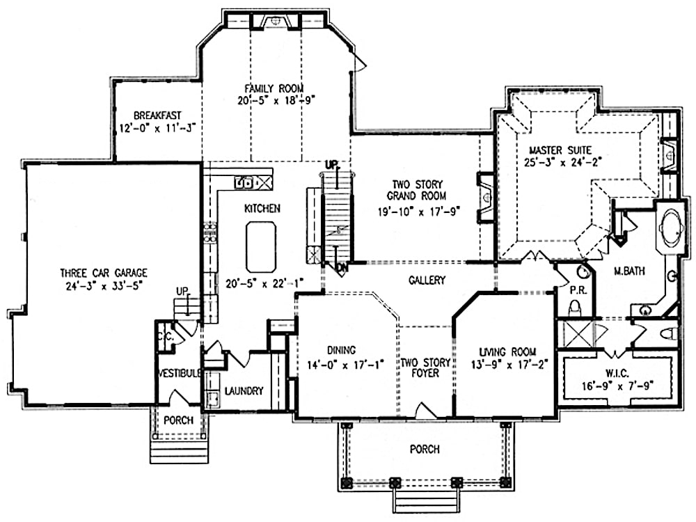 Floor Plan Main Level