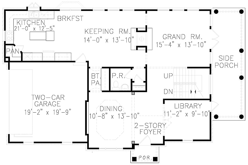 Floor Plan Main Level