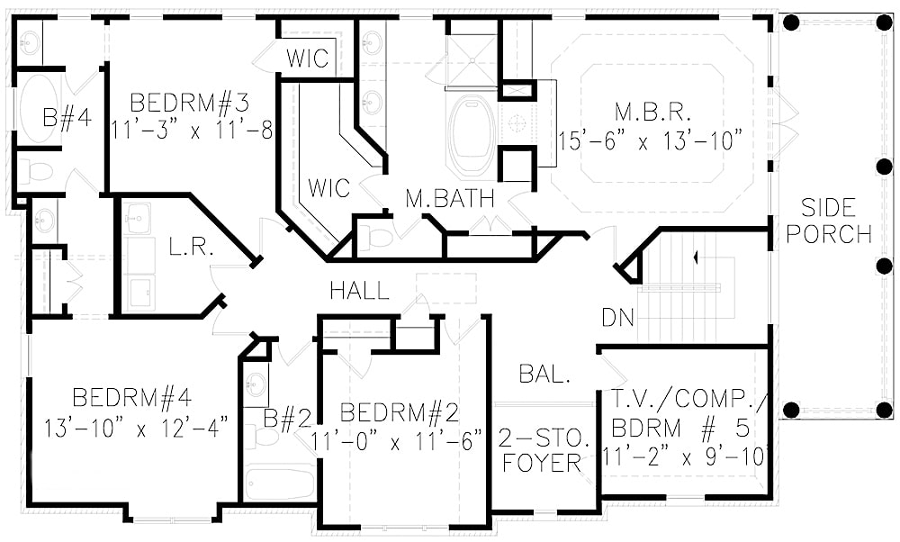 Floor Plan Upper Level