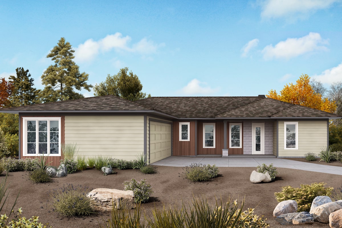 3-Bedroom, 1922 Sq Ft Cottage Home Plan - 198-1075 - Main Exterior