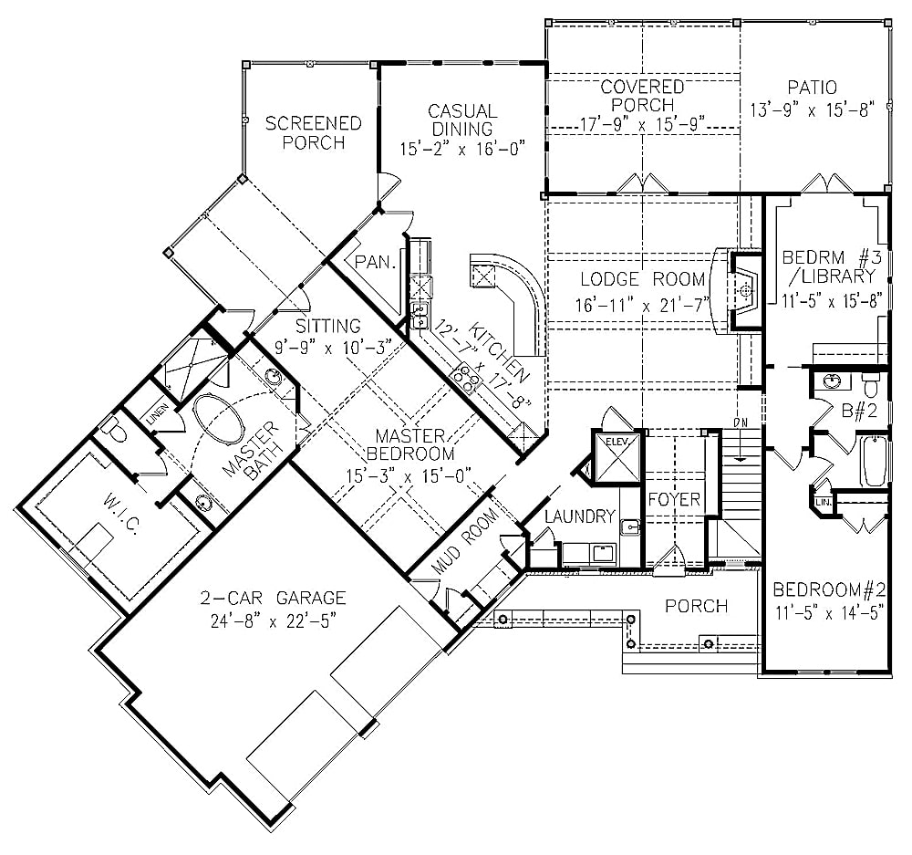 Floor Plan Main Level