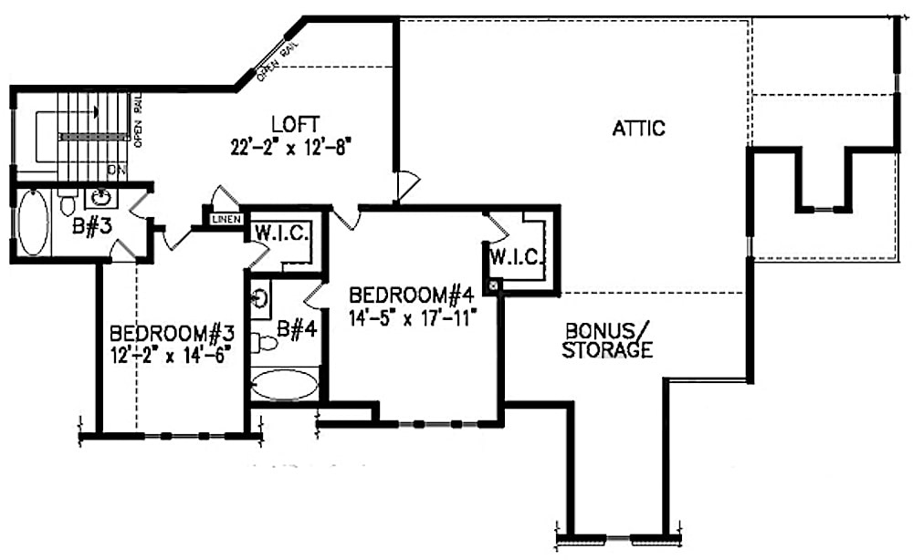 Floor Plan Upper Level